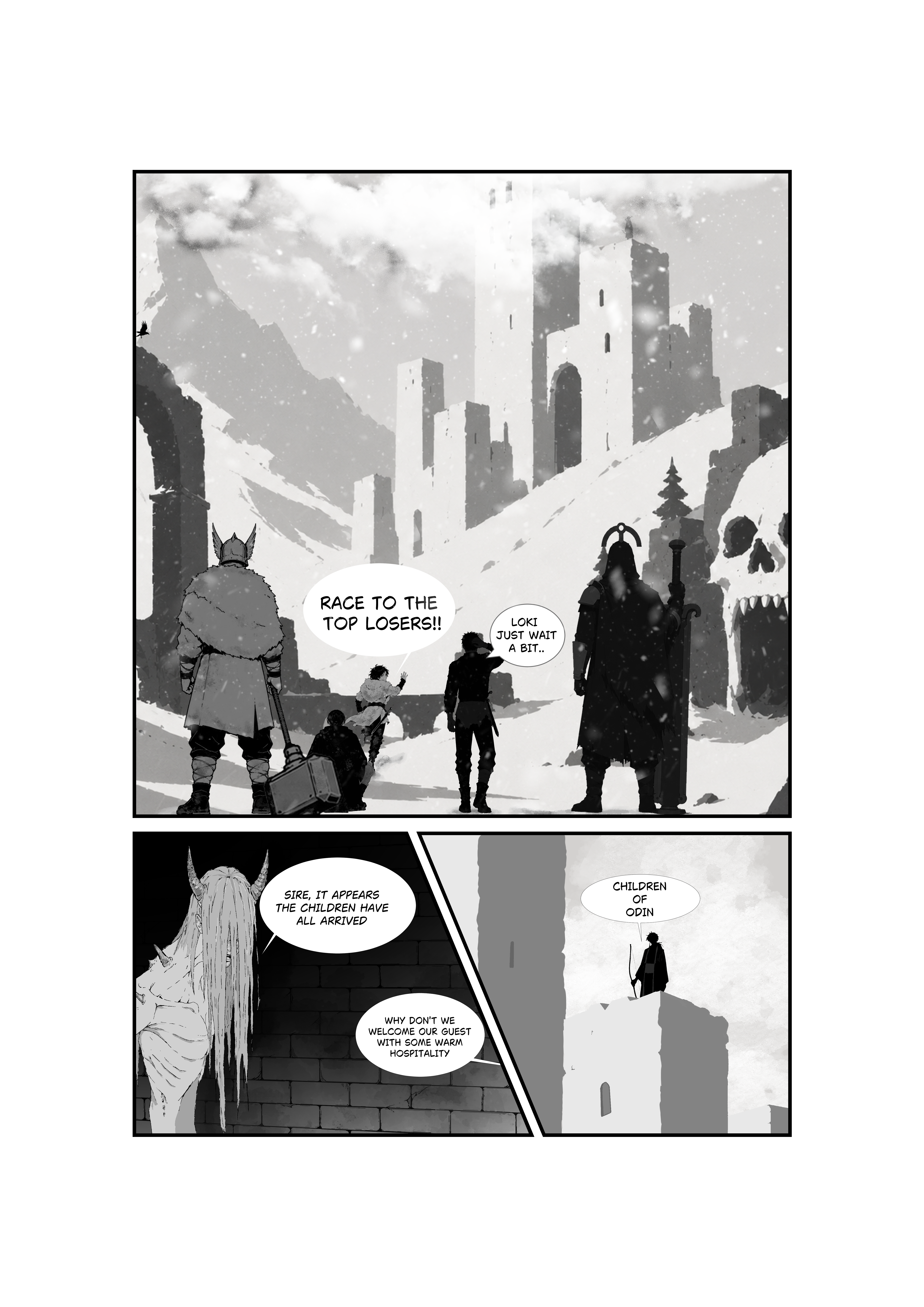 DIE BY THE CROWN, chapter 1, page 8