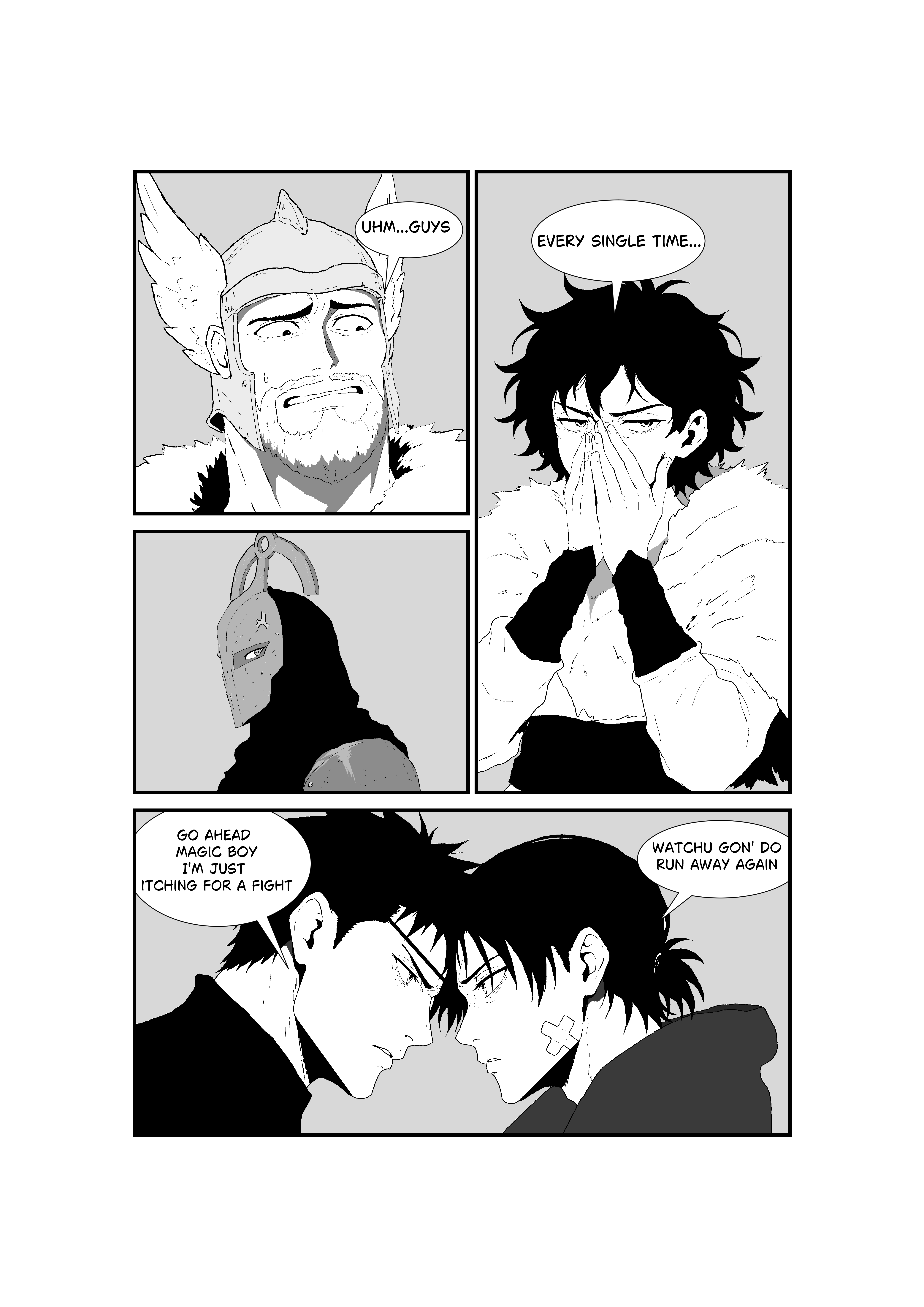 DIE BY THE CROWN, chapter 1, page 6